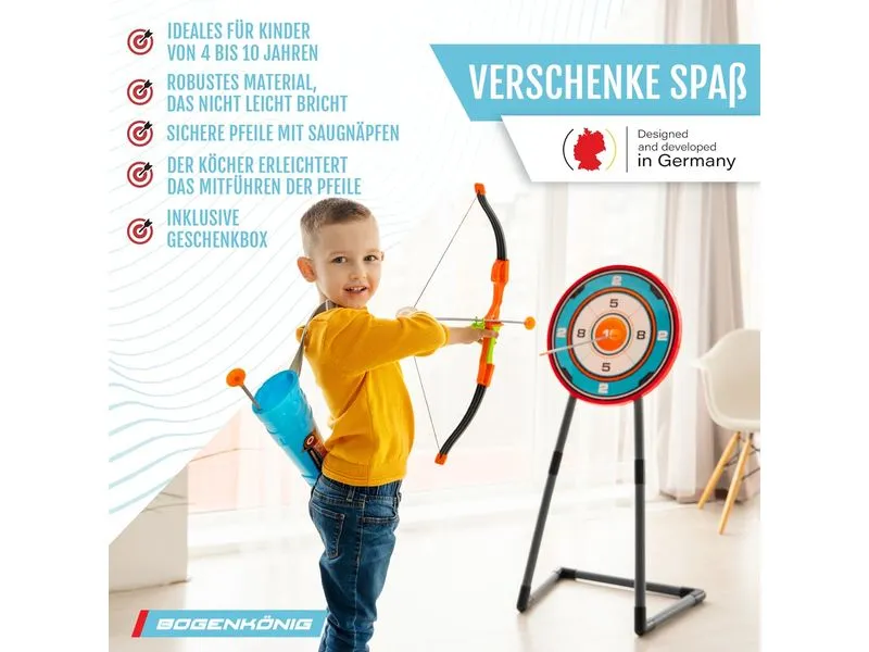 Bogenkönig Bogenschiess-Set 7-teilig