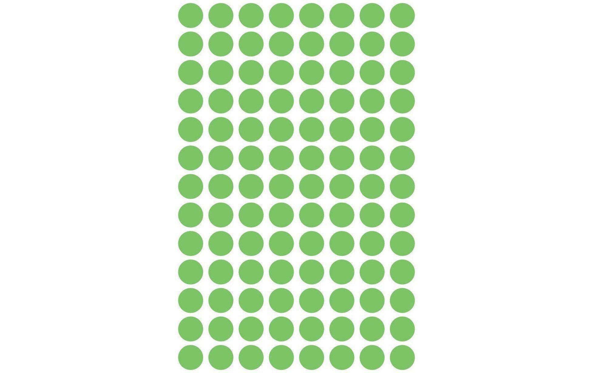 Avery Zweckform Klebepunkte 8 mm Neongrün