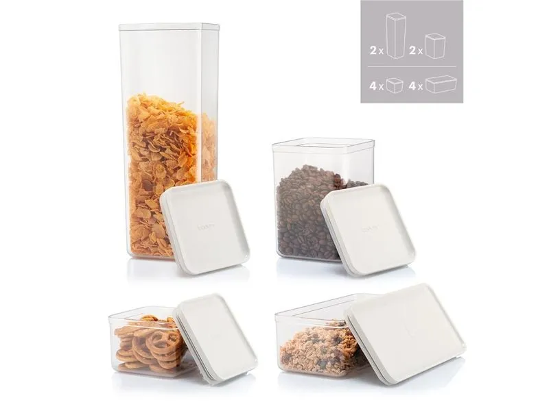 Bodum Vorratsdose 12er Set Canteen Creme Bodum Vorratsdose 12er Set Canteen Creme