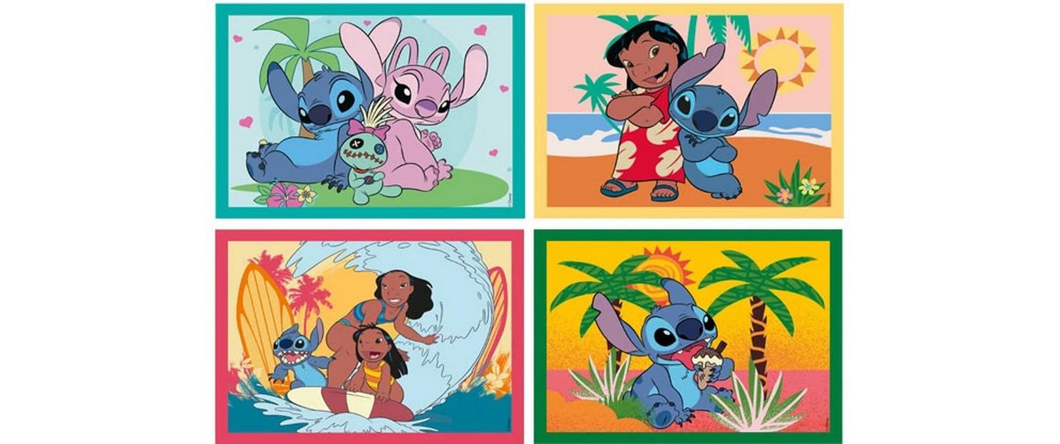 Clementoni Puzzle Stitch 4-in-1 Clementoni Puzzle Stitch 4-in-1