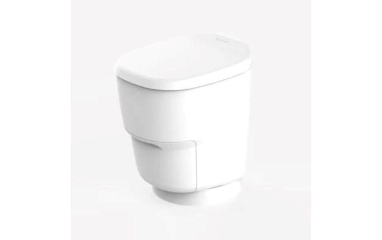 Clesana Toilette C1 mit Rund-Sockel Weiss