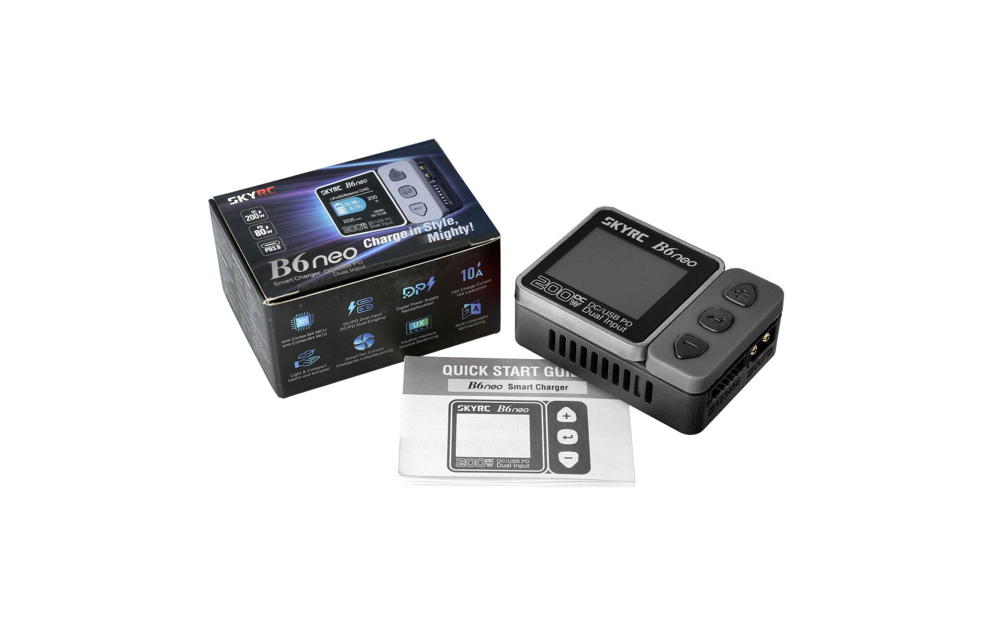 SKYRC Ladegerät B6neo, 200W DC, 1-6S Grau