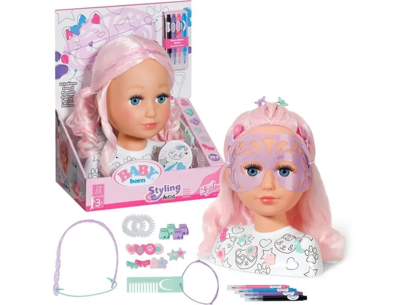Baby Born Spielset Styling Head Artist