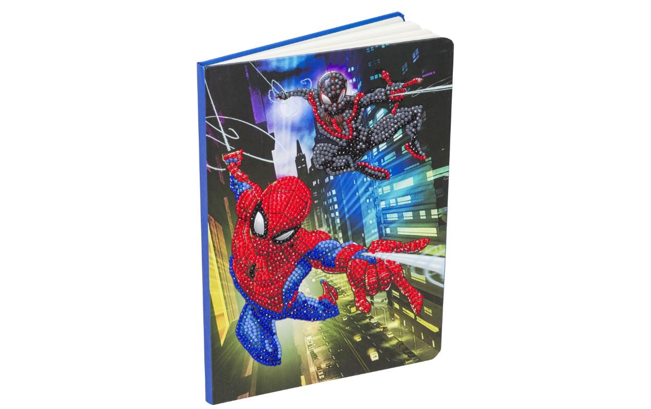 CRAFT Buddy Crystal Art Notizbuch Spiderman