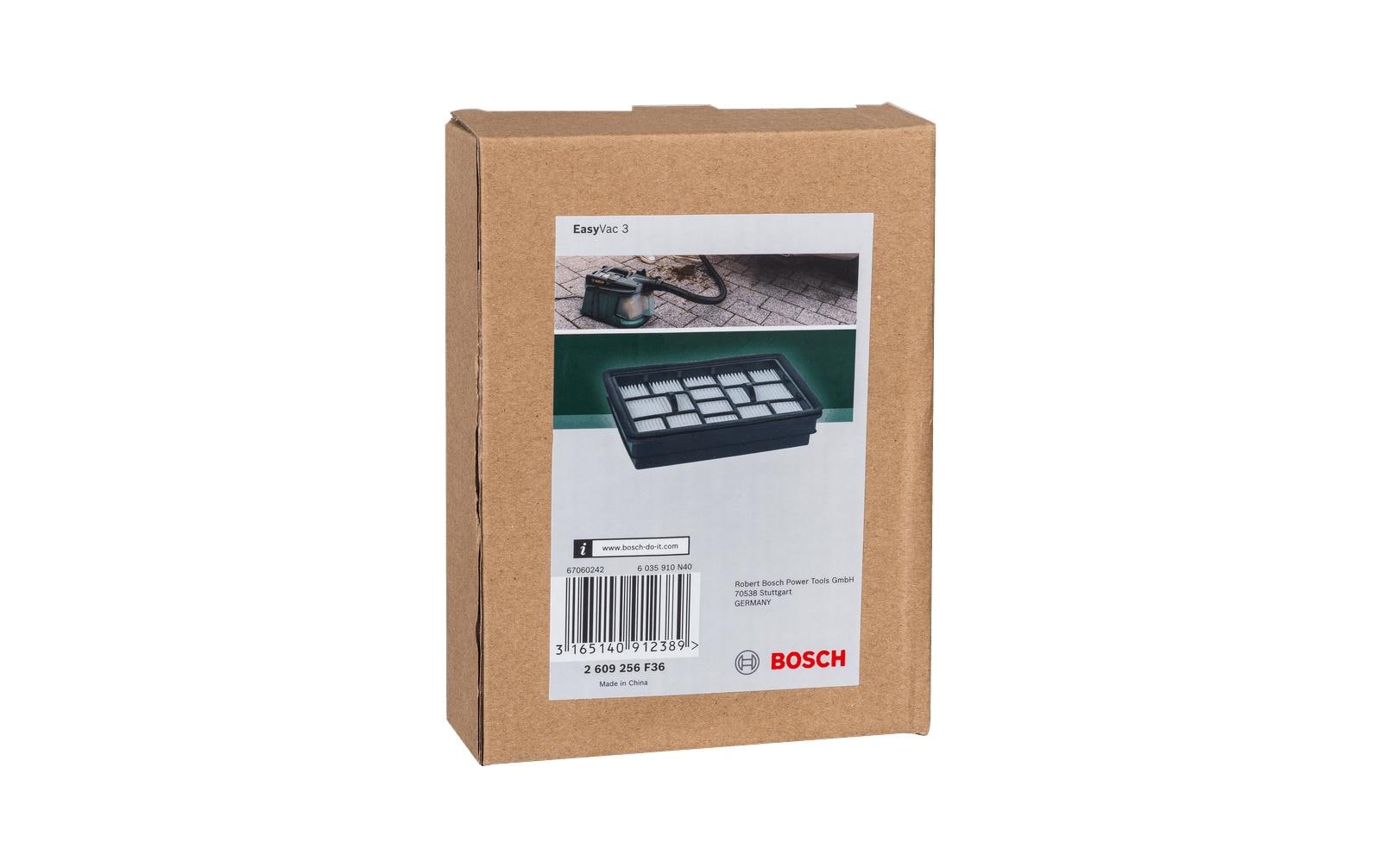 Bosch Aschefilter Flacher Plisseefilter