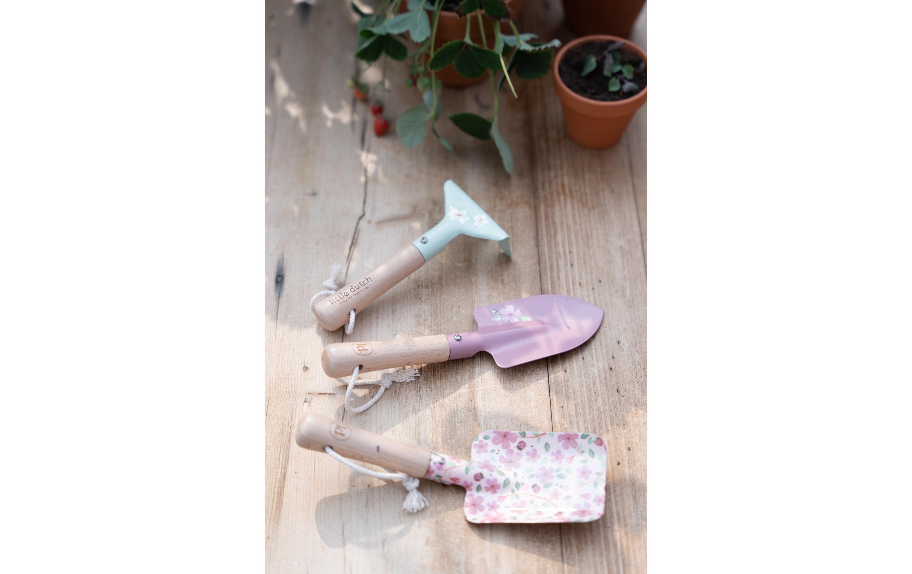 Little Dutch Gartengeräte-Set – Fairy Garden FSC 3 Teile
