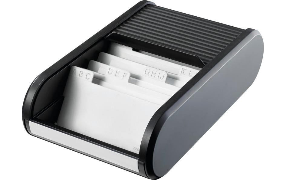 Helit Visitenkartenbox Schwarz