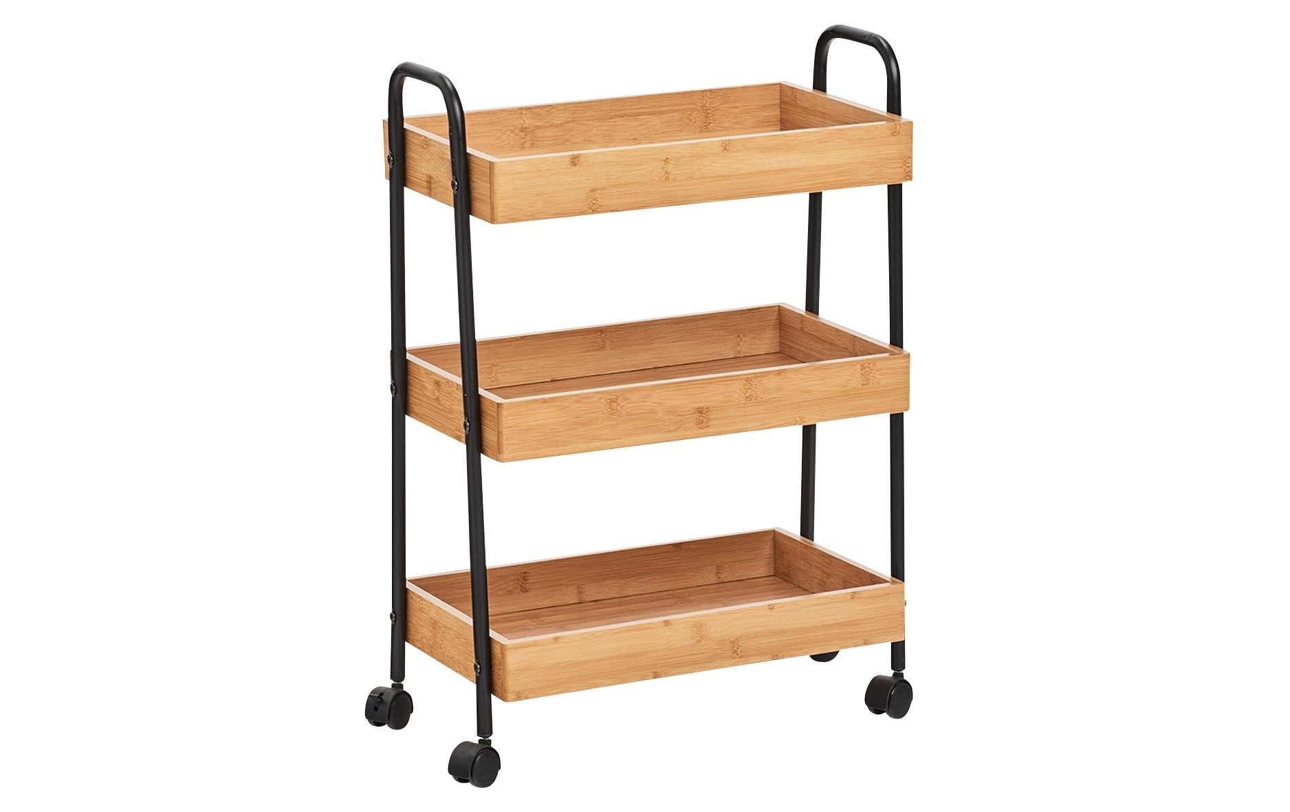Zeller Present Küchenwagen Bambus/Metall, Braun Zeller Present Küchenwagen Bambus/Metall, Braun