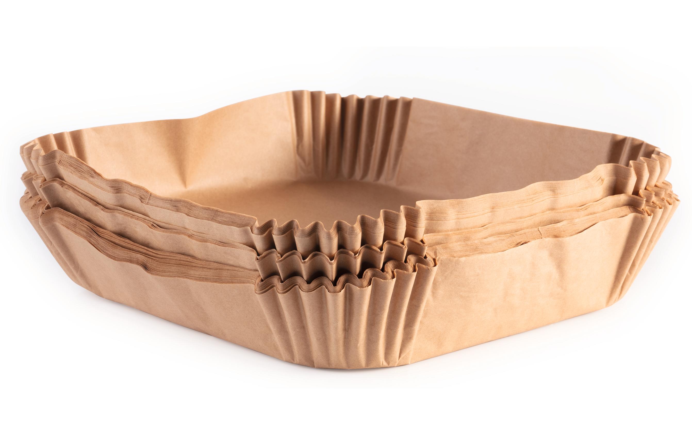 GOURMETmaxx Backpapier 100 Stück, 16 x 16 x 4.5 cm