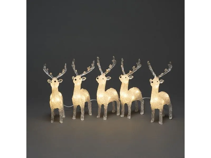Konstsmide LED-Figur Rentier 5 x 8 LED Konstsmide LED-Figur Rentier 5 x 8 LED