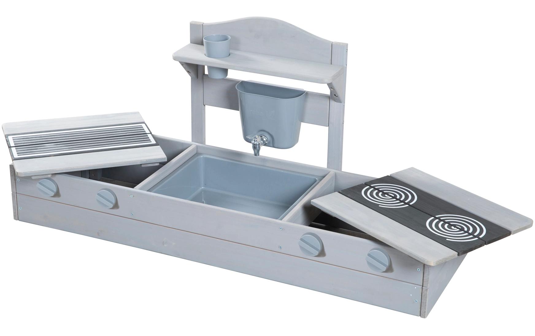 roba 2 in 1 Balkonsandkasten mit Matschküche