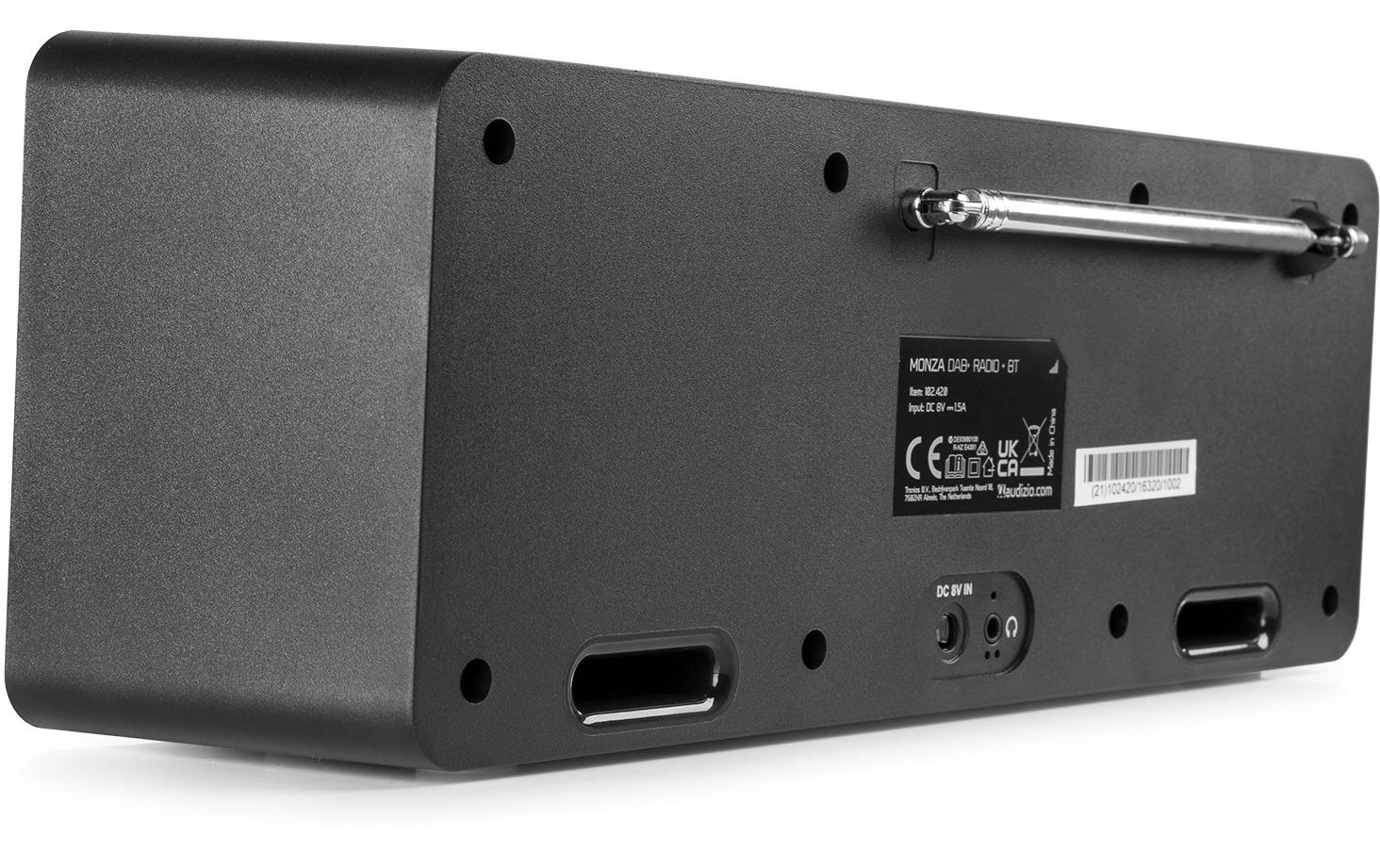 Audizio DAB+ Radio Monza Schwarz