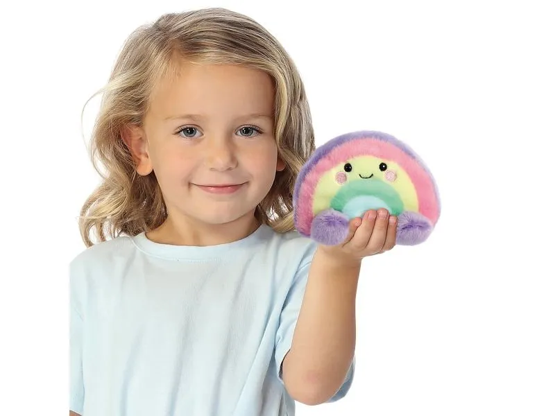AURORA Palm Pals Vivi Rainbow 13 cm AURORA Palm Pals Vivi Rainbow 13 cm