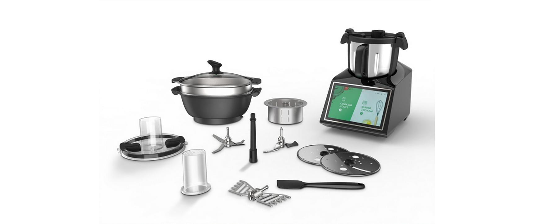 Schneider Küchenmaschine SCH-RBC-4501 Schwarz/Silber