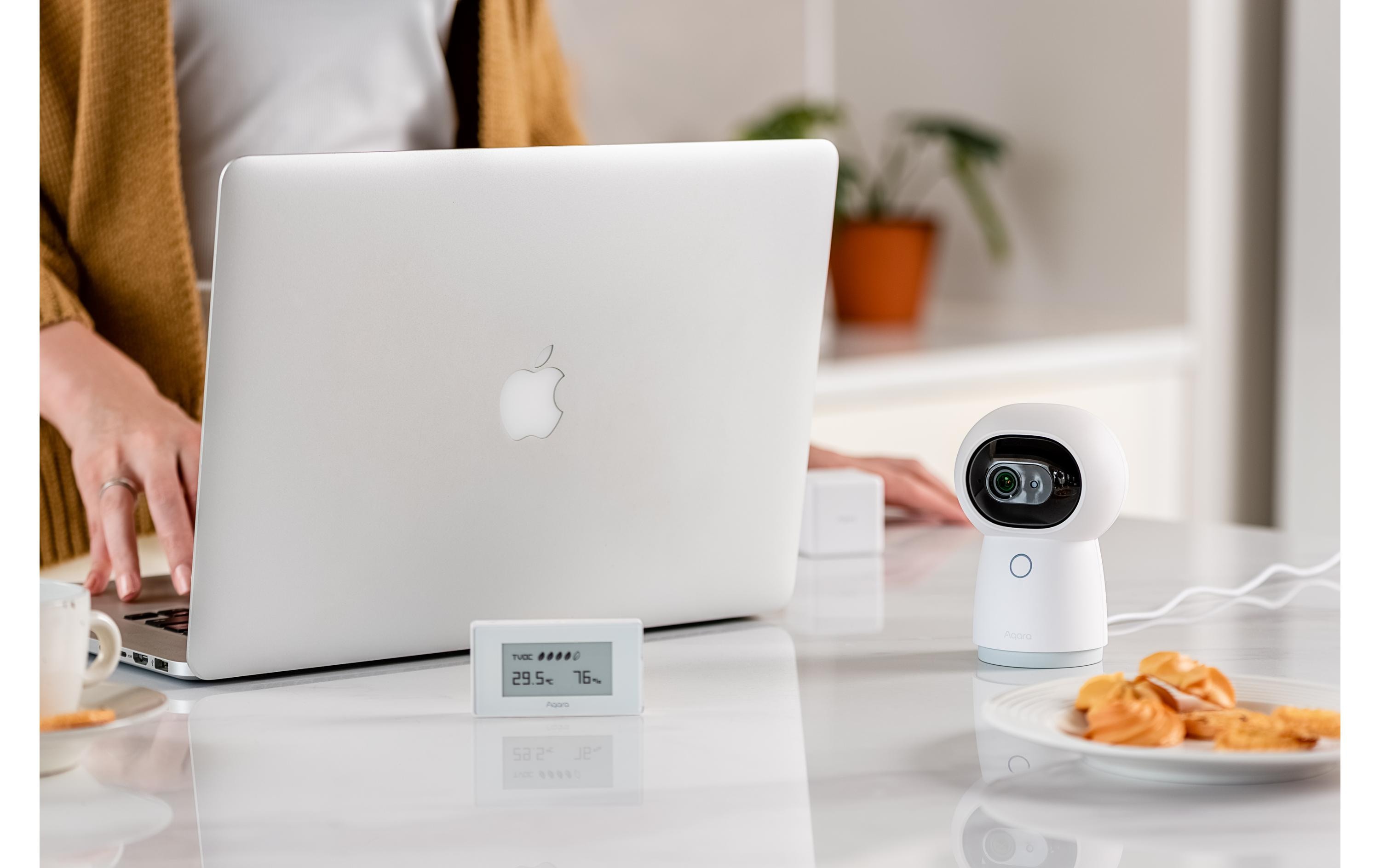 Aqara Motorisierte Netzwerkkamera mit Zigbee Gateway CH-H03