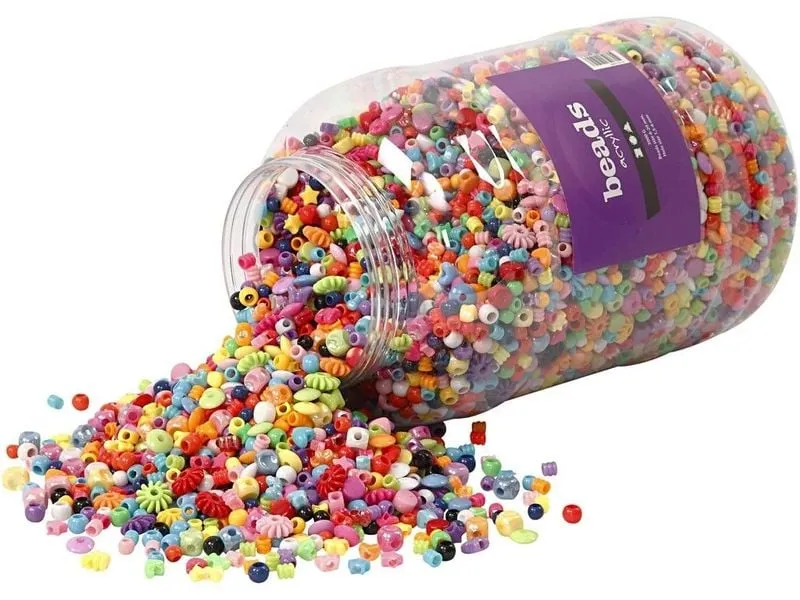 Creativ Company Kunststoffperlen XXL Set 3000 g Creativ Company Kunststoffperlen XXL Set 3000 g