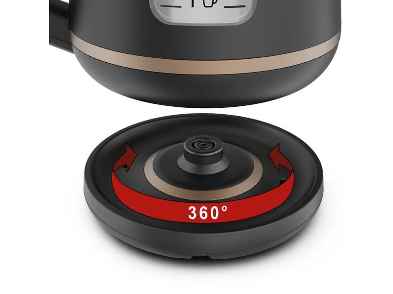 Tefal Wasserkocher Includeo KI5338 1 l, Schwarz Tefal Wasserkocher Includeo KI5338 1 l, Schwarz