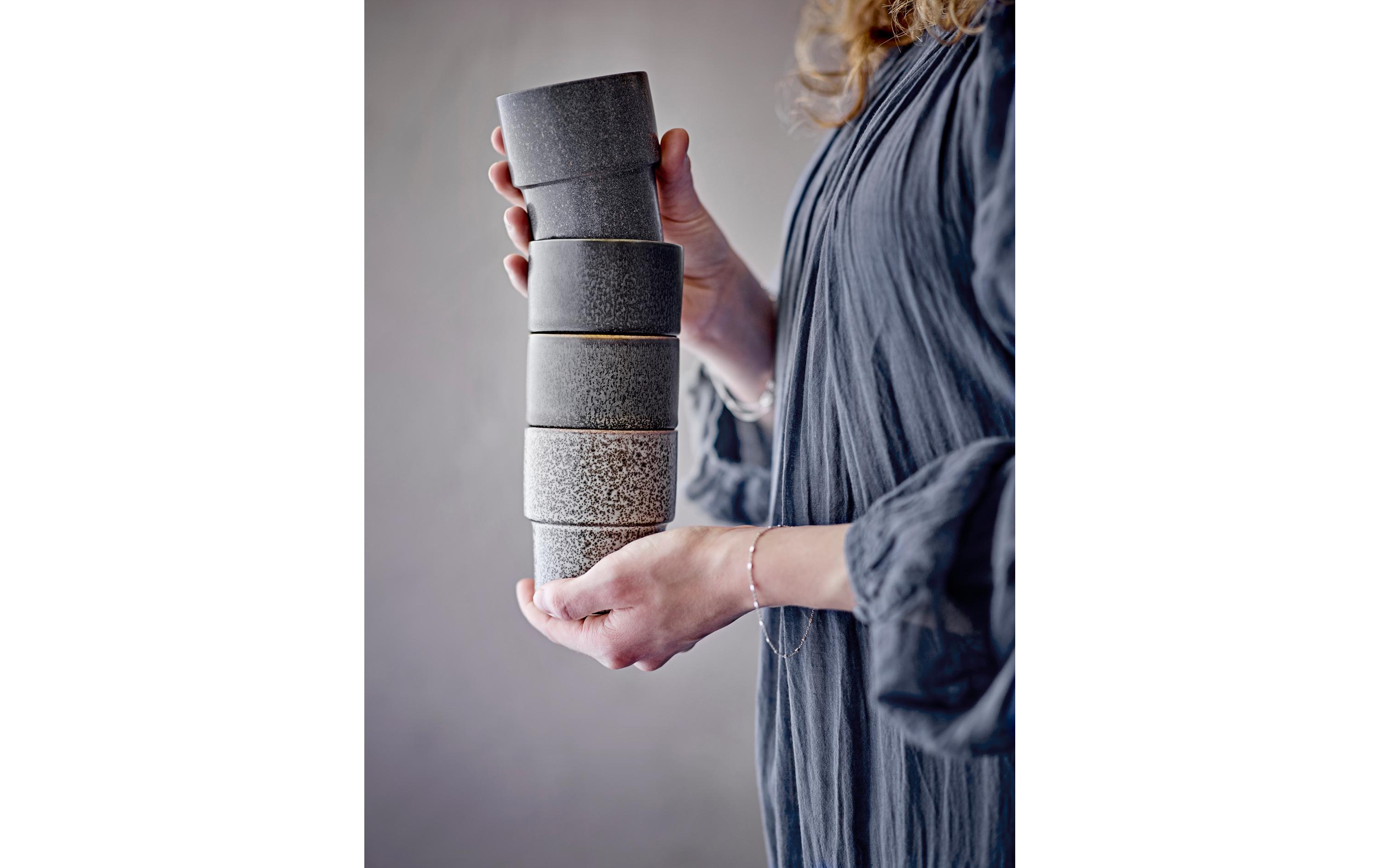 Bloomingville Teetasse Ewan 150 ml, 4 Stück, Braun