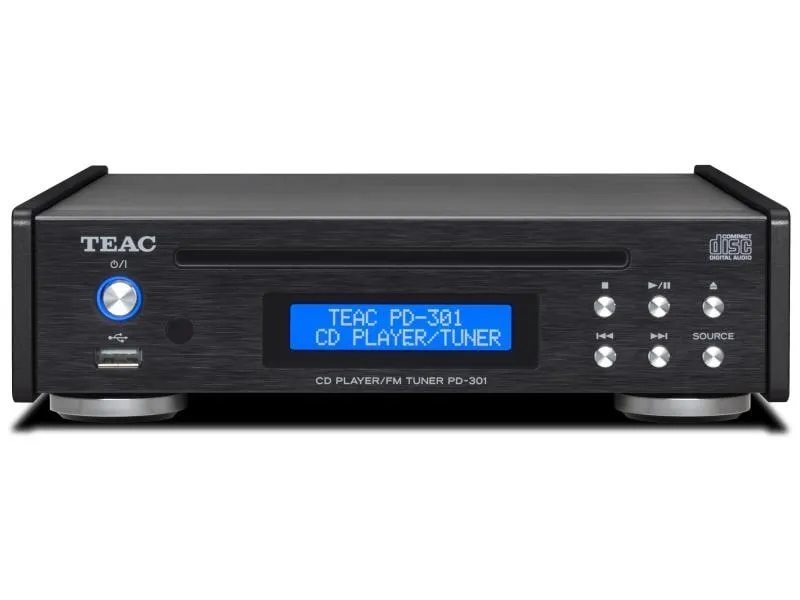 TEAC CD-Player/DAB+-Tuner PD-301DAB-X-S Schwarz