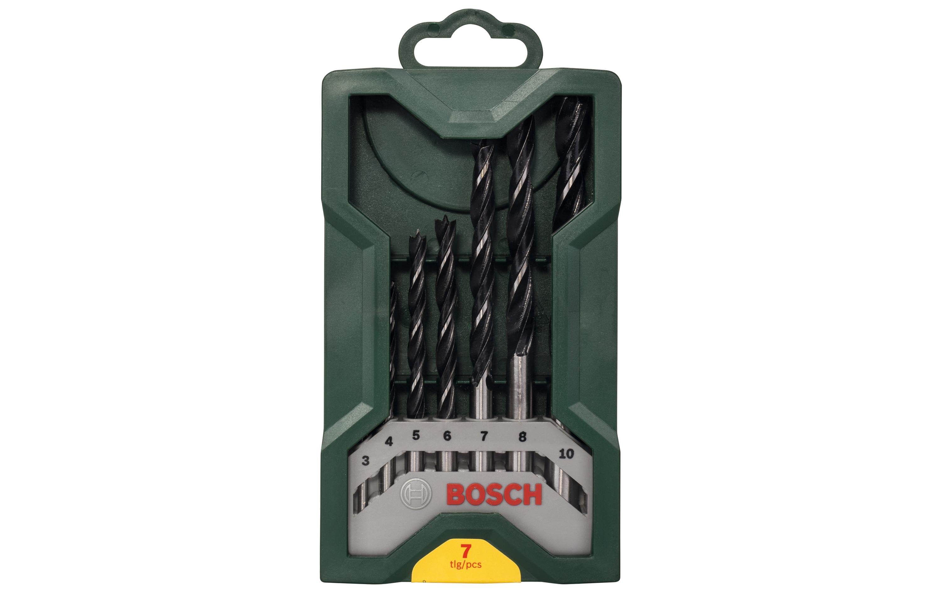 Bosch Holzbohrer-Set Mini-X-Line, 7-teilig