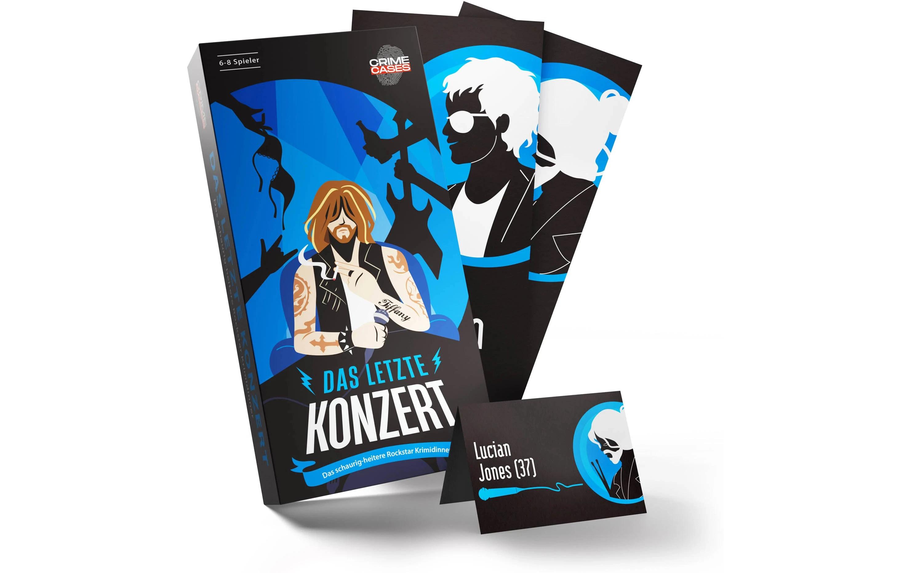Crime Cases Partyspiel Das letzte Konzert -DE-