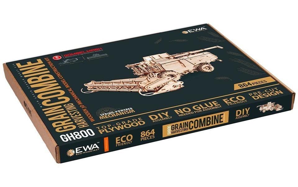 Eco-Wood-Art Bausatz Mähdrescher GH800