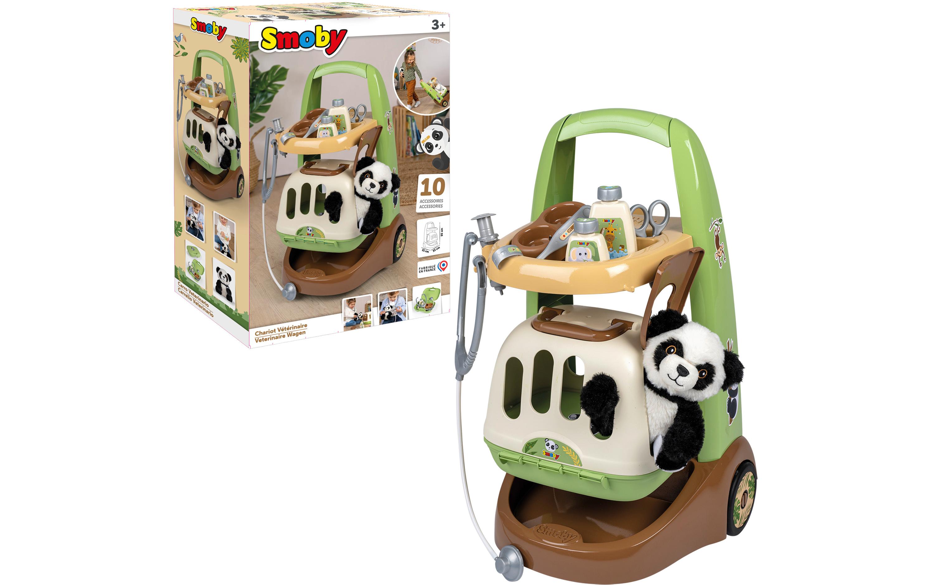 Smoby Tierarzt Trolley mit Panda Smoby Tierarzt Trolley mit Panda