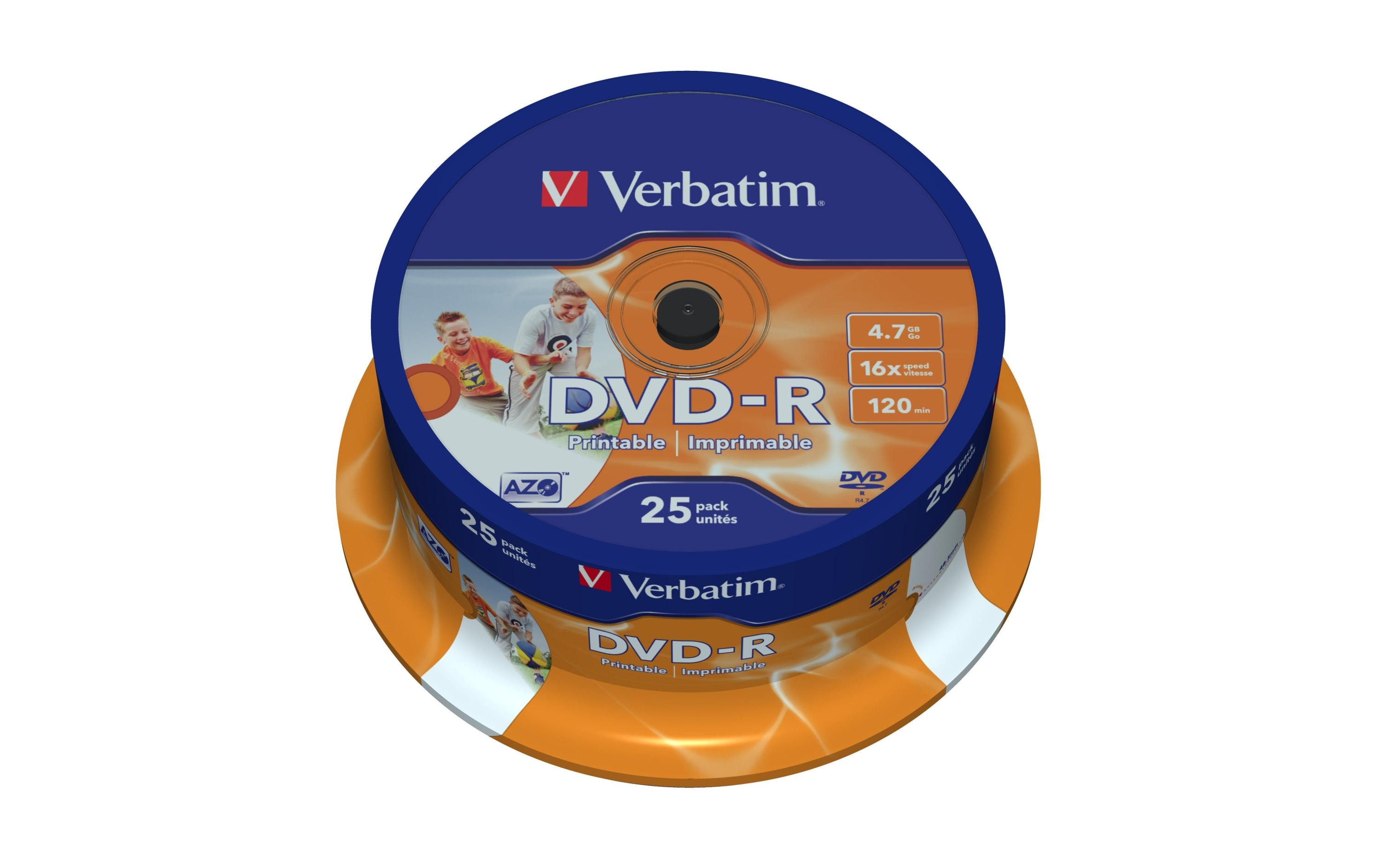 Verbatim DVD-R 4.7 GB, Spindel (25 Stück) Verbatim DVD-R 4.7 GB, Spindel (25 Stück)