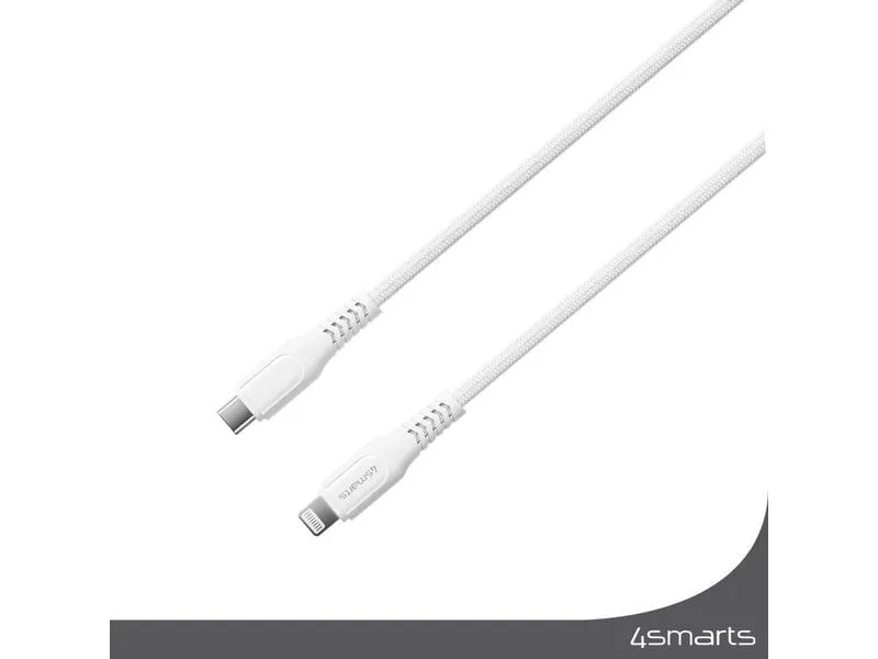 4smarts USB 2.0-Kabel RapidCord PD 30W USB C - Lightning 1.5 m 4smarts USB 2.0-Kabel RapidCord PD 30W USB C - Lightning 1.5 m