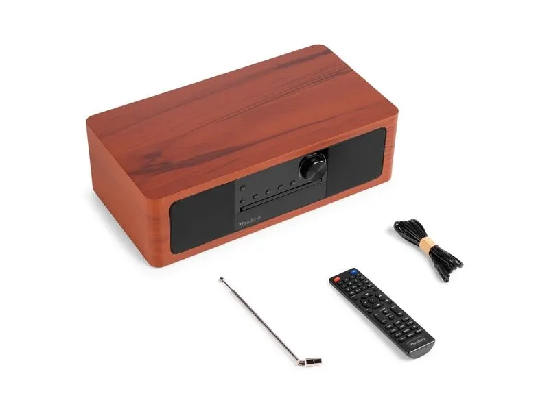 Audizio Lunata-CRM Hifi-Player, CD, DAB+, BT, HDMI ARC, cherry Rot