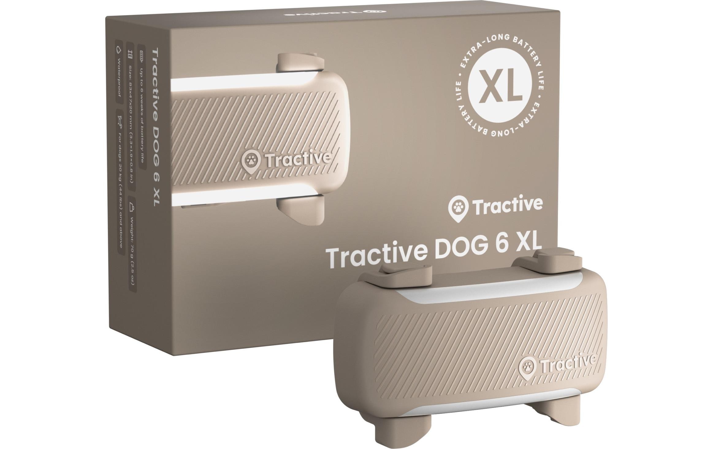 tractive Tractive DOG 6 XL – brown braun, für grosse Hunde ab 20 kg