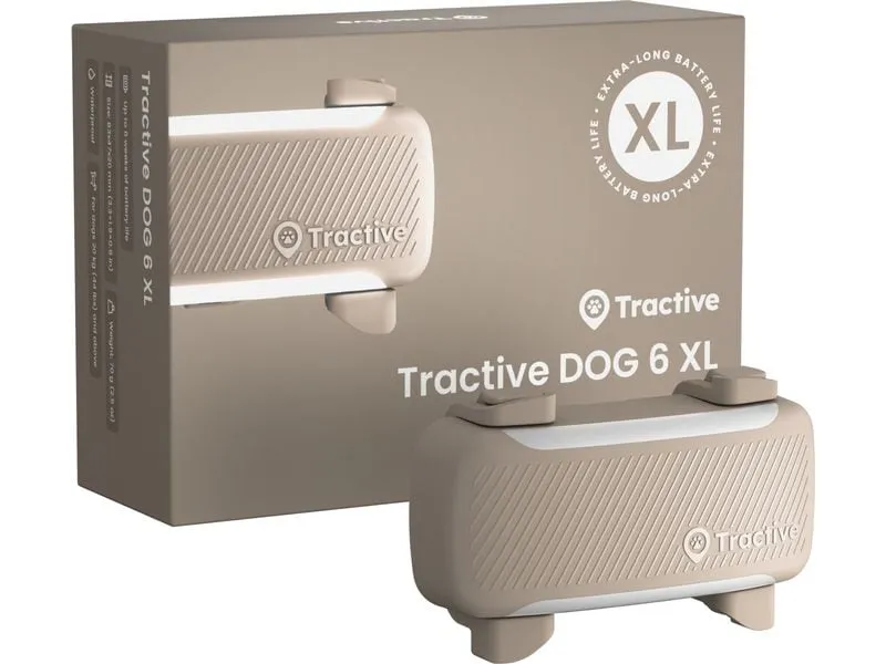 tractive Tractive DOG 6 XL – brown braun, für grosse Hunde ab 20 kg