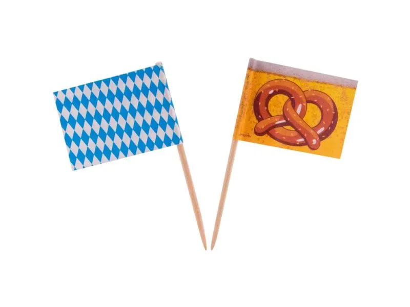 Folat Caketopper 50 Stück, Mehrfarbig Folat Caketopper 50 Stück, Mehrfarbig