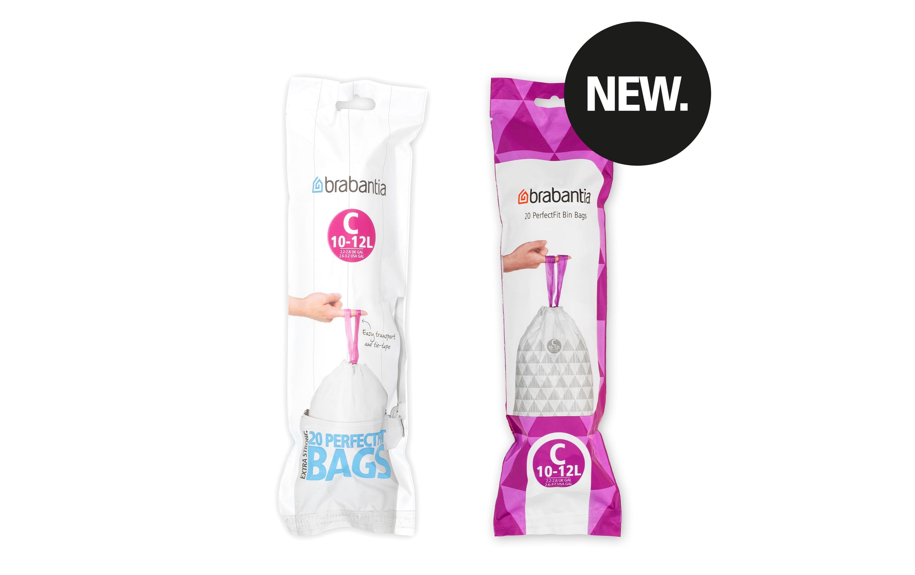 Brabantia Kehrichtsack PerfectFit 12 l, 20 Stück