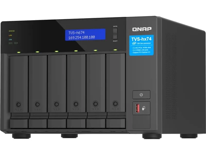QNAP NAS TVS-h674-i5-32G 6-bay QNAP NAS TVS-h674-i5-32G 6-bay