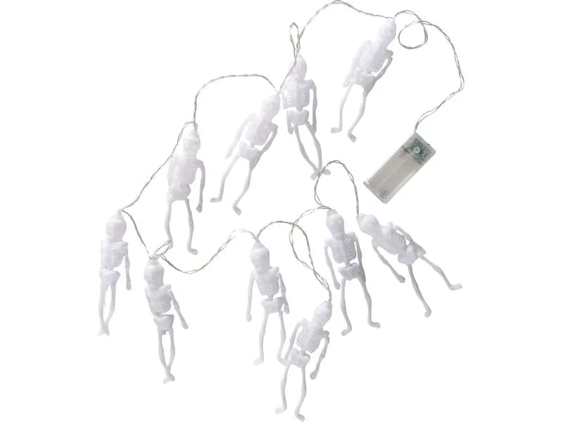 Boltze Lichterkette Calvar 165 cm, Weiss