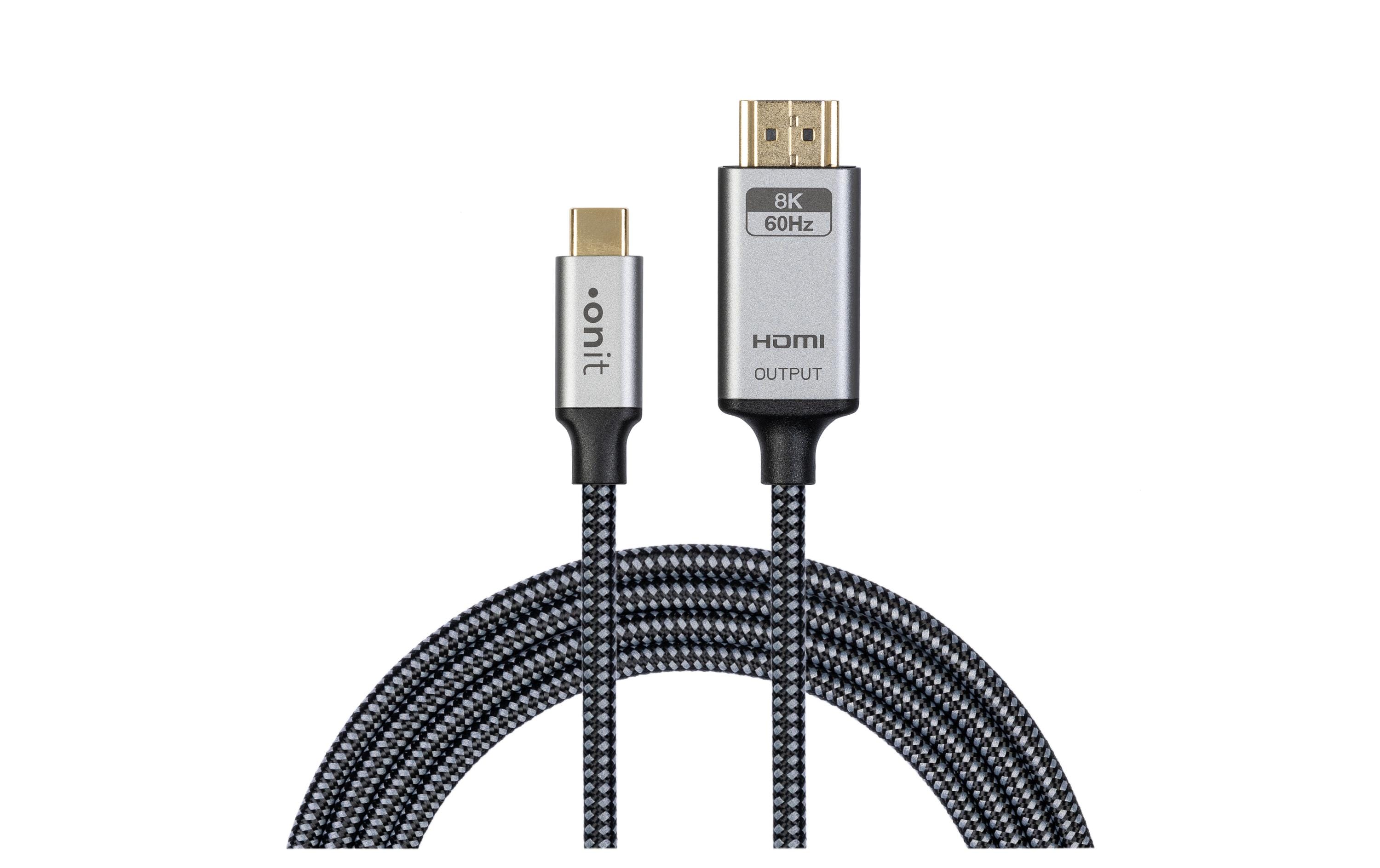 onit Kabel USB Type-C - HDMI, 1 m onit Kabel USB Type-C - HDMI, 1 m