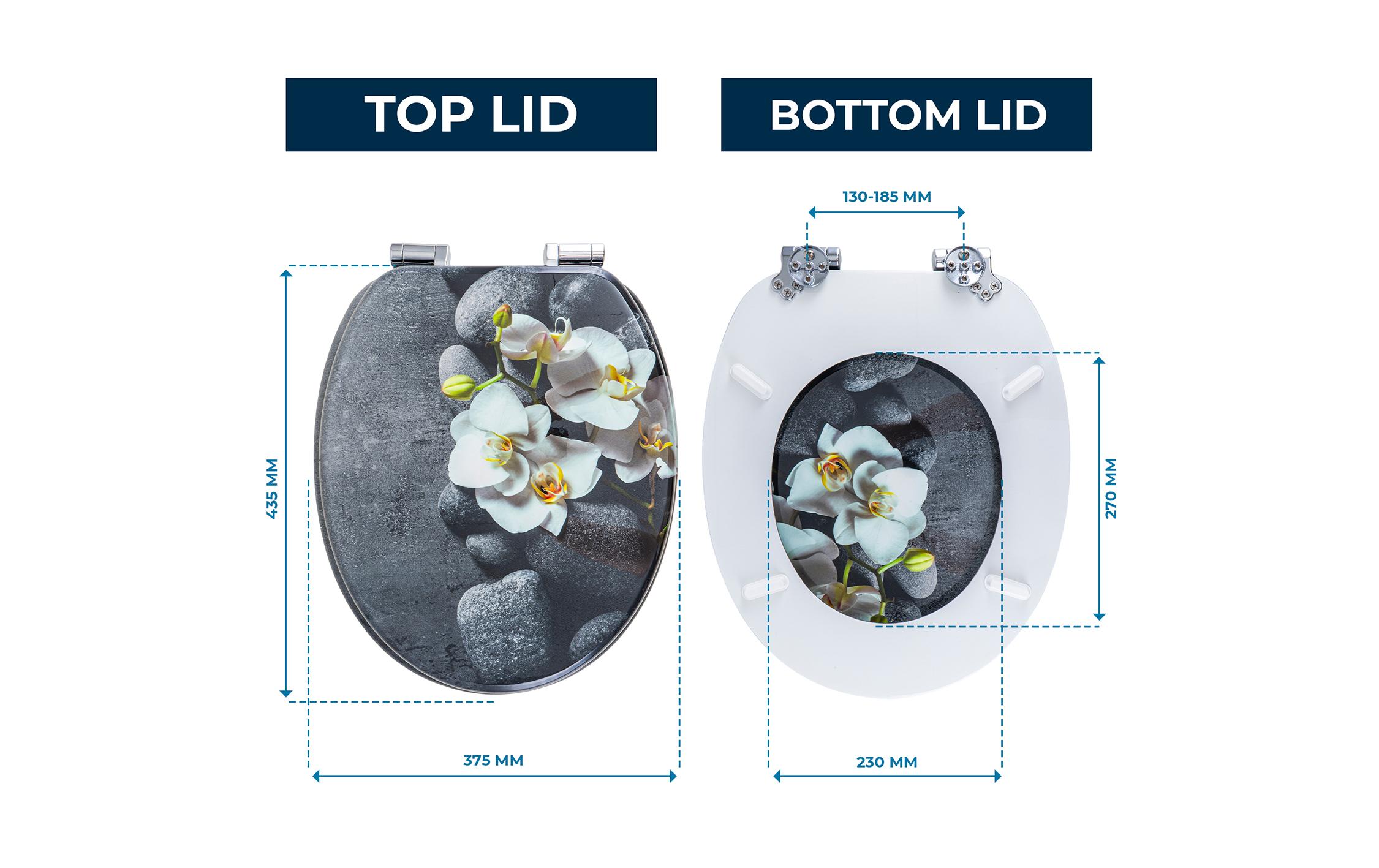 Benkstein Toilettensitz MDF, Dunkelgrau Benkstein Toilettensitz MDF, Dunkelgrau