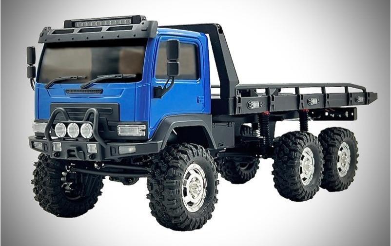 Absima Tow Truck CR-18P ARKTOS, 6x6, RTR, 1:18 Blau