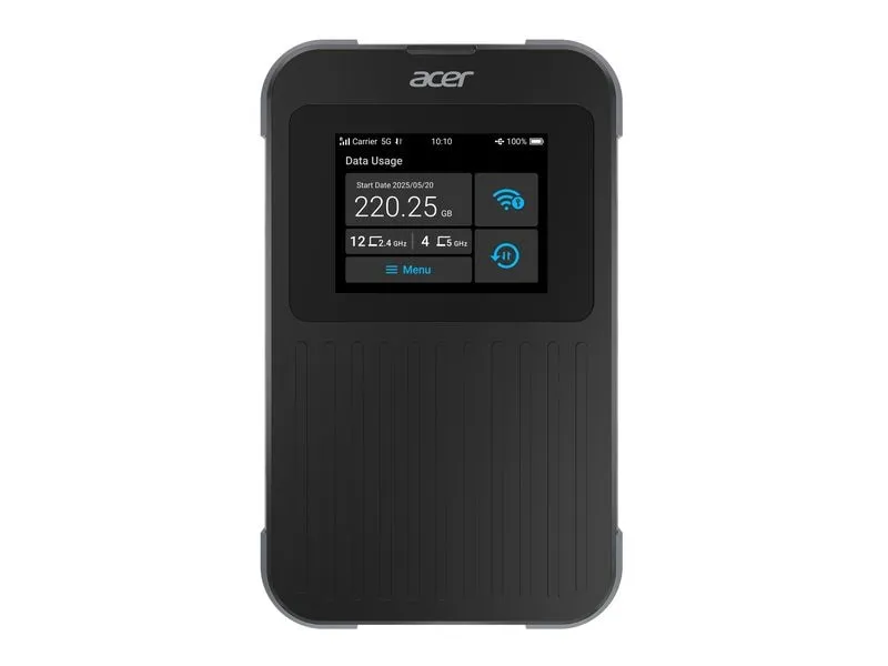 Acer 5G Hotspot Connect M4 Mobile Wi-Fi Inkl. 20GB Schwarz Acer 5G Hotspot Connect M4 Mobile Wi-Fi Inkl. 20GB Schwarz