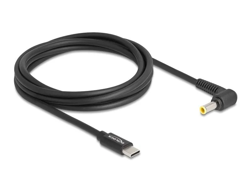 Delock Ladekabel USB-C zu Samsung 5.5 x 3.0 mm Stecker 1.5 m Delock Ladekabel USB-C zu Samsung 5.5 x 3.0 mm Stecker 1.5 m