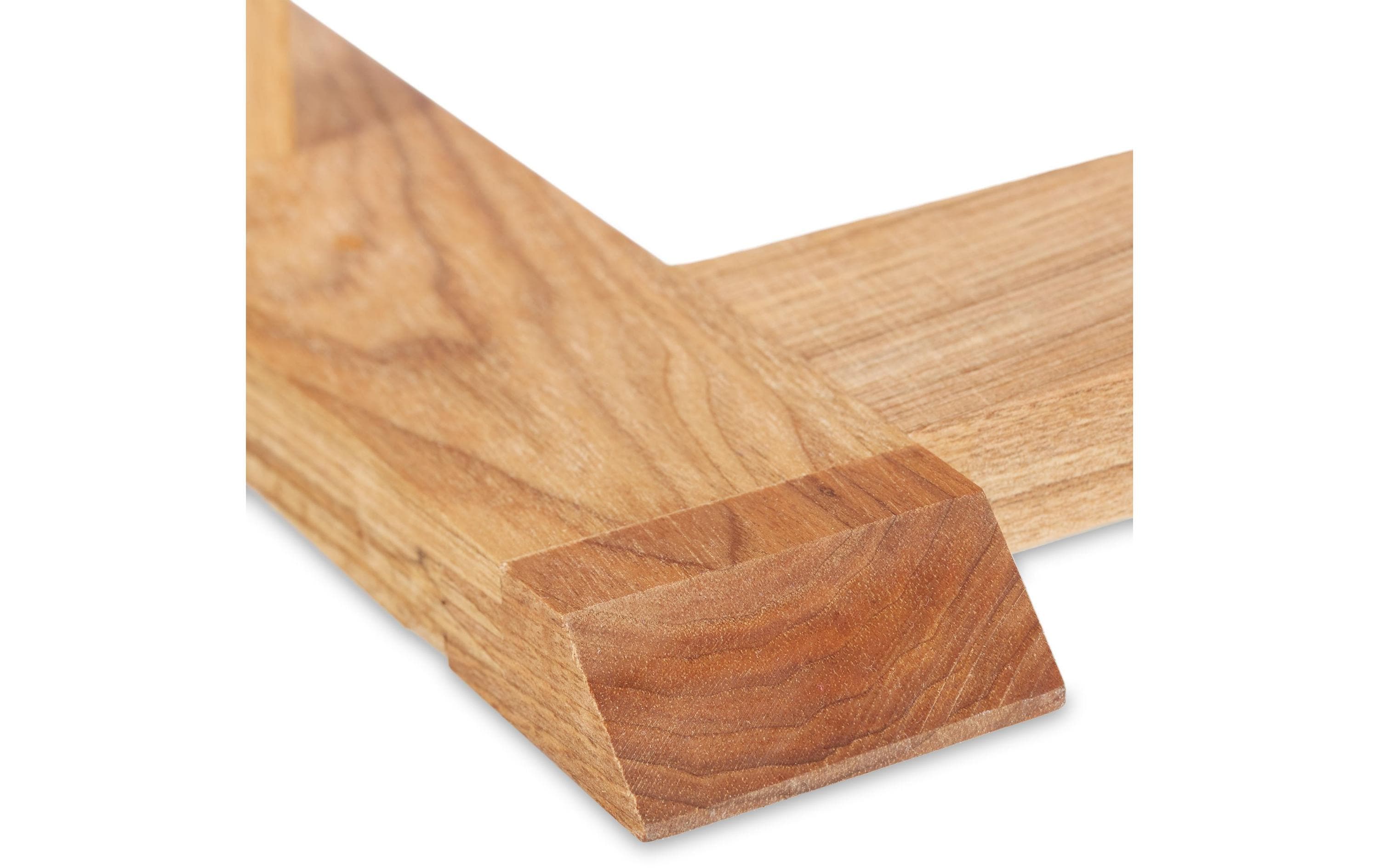 relaxdays Garderobenständer 102 x 47 x 50 cm, Natur