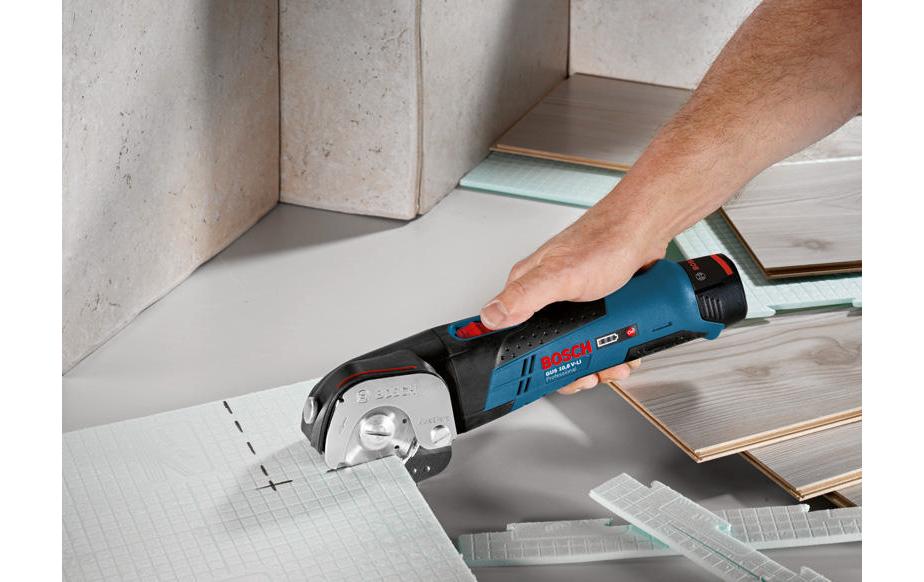 Bosch Professional Akku-Universalschneider GUS 12 V-300 + L-Boxx 102 Solo