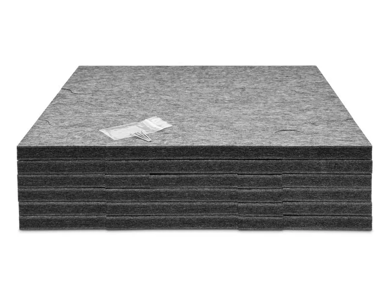 Plotony Wandfliesen Quadro 40 x 40 cm Grau, 6 Platten Plotony Wandfliesen Quadro 40 x 40 cm Grau, 6 Platten