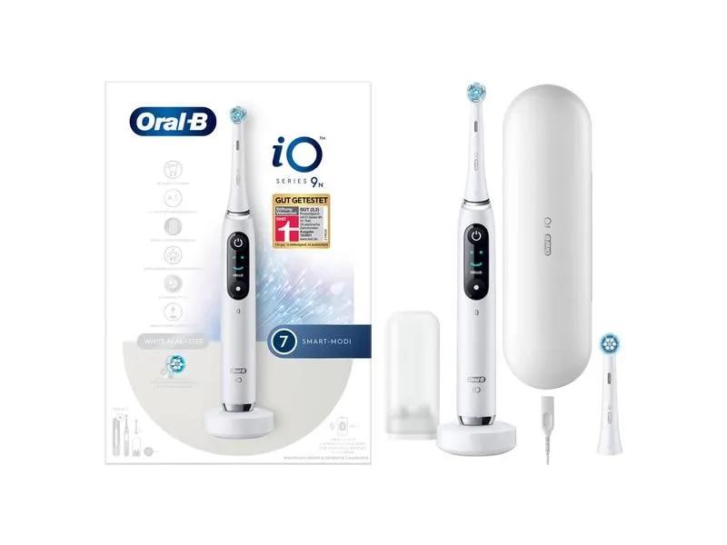 Oral-B Mikrovibrationszahnbürste iO Series 9N White Alabaster Oral-B Mikrovibrationszahnbürste iO Series 9N White Alabaster