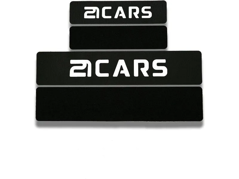 21CARS Klett Kennzeichenhalter Set