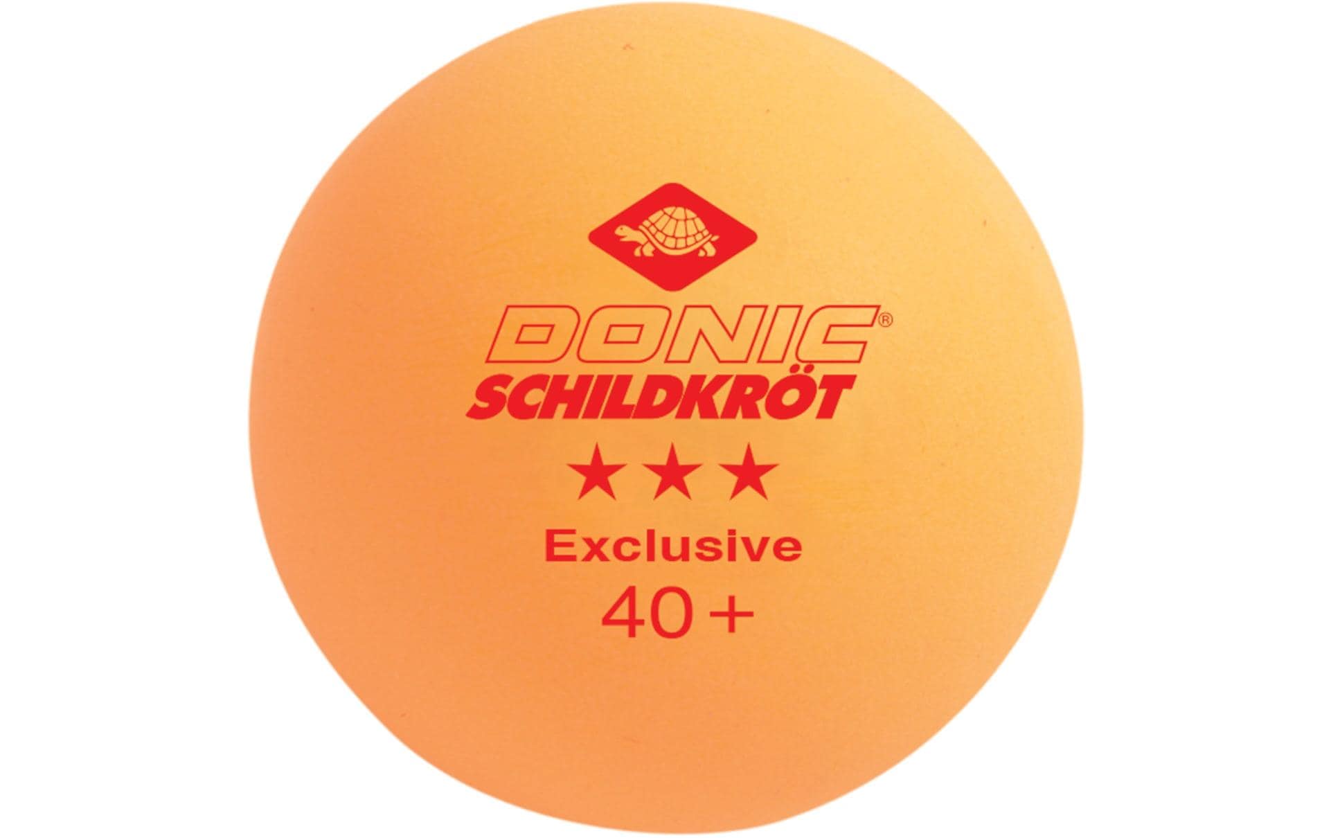 DONIC Schildkröt Tischtennisball 3-Stern Avantgard orange