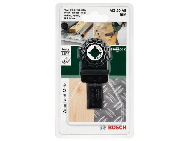 Bosch Tauchsägeblatt Starlock BIM Holz & Metall 20 x 30 mm Bosch Tauchsägeblatt Starlock BIM Holz & Metall 20 x 30 mm
