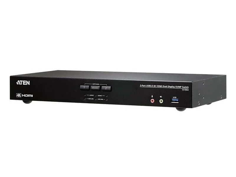 Aten KVM Switch CS1842 4K 60 Hz