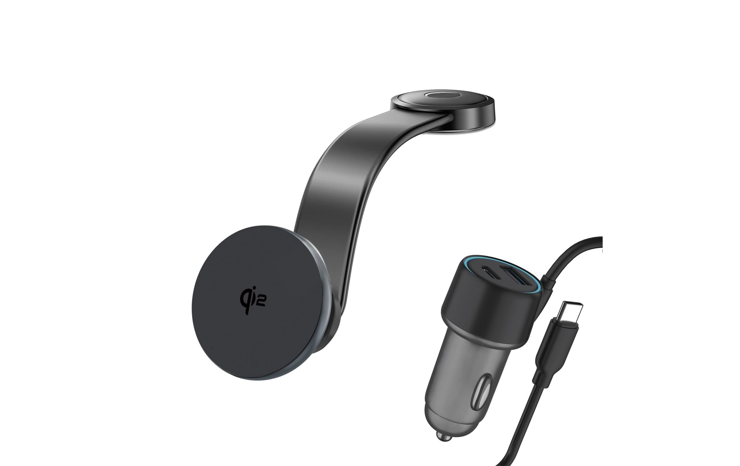 4smarts Halterung Qi2 Kfz Schwarz 4smarts Halterung Qi2 Kfz Schwarz